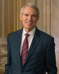 Official photo of Senator Portman