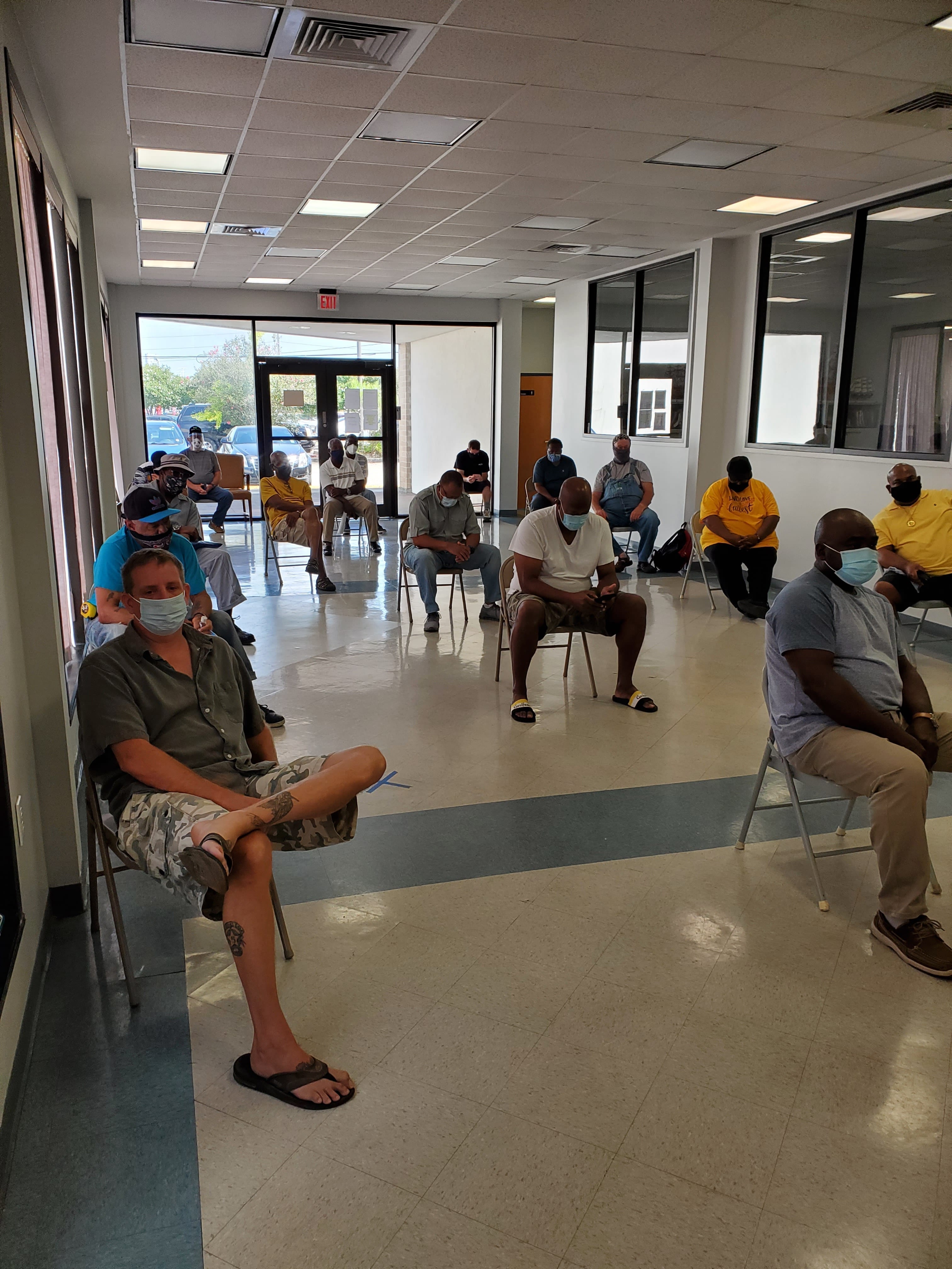 Photo of August membership meeting in New Orleans
