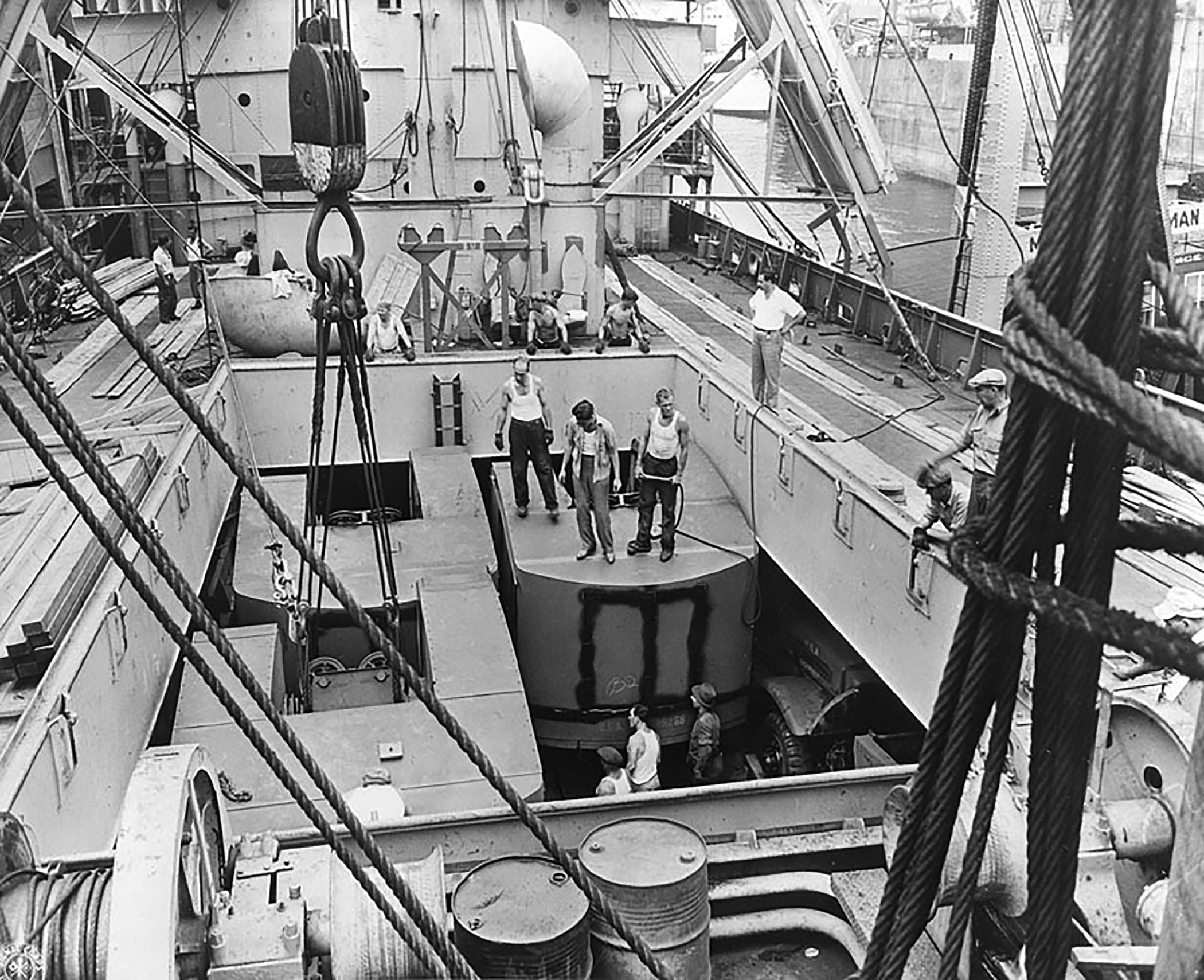 WWII ship photo