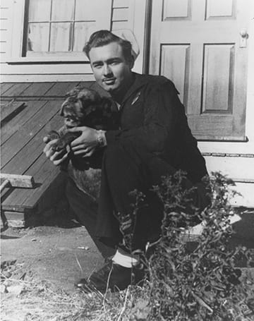 1945 photo of Richard Burbine