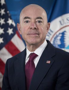 Photo of DHS Secretary Alejandro Mayorkas