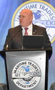 photo of ITF General Secretary Steve Cotton
